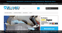 Desktop Screenshot of macor.es