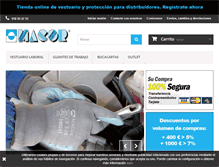 Tablet Screenshot of macor.es