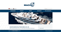 Desktop Screenshot of macor.de